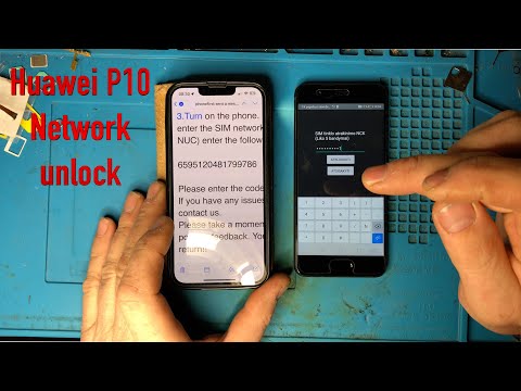 Huawei P10 unlock code
