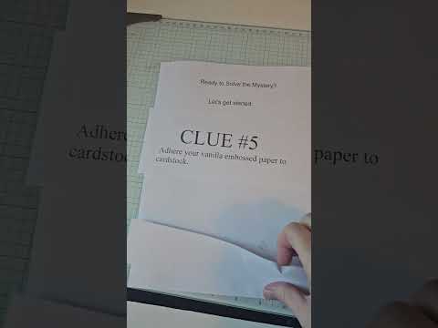 Week 3 of Mystery Monday.  10-21-24