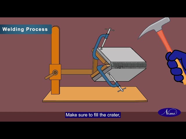 10mm M.S steel - corner joint horizontal position