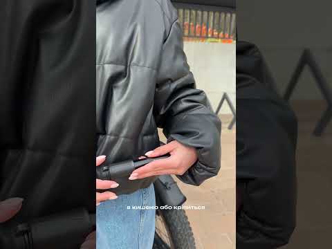 Маленький насос для велосипеда с насадками | Велосипедный мини-насос | Компактный велонасос для велосумки - фото 1 - id-p2583317902