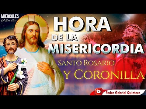 🙏🏻 Coronilla por el TRABAJO hoy miércoles de SAN JOSÉ | Hora de la Misericordia P. Gabriel Quintero