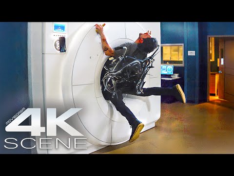 MRI Machine 'Accidentally' Pulverizes Him (2025) 4K Scene - Final Destination: Bloodlines Movie Clip