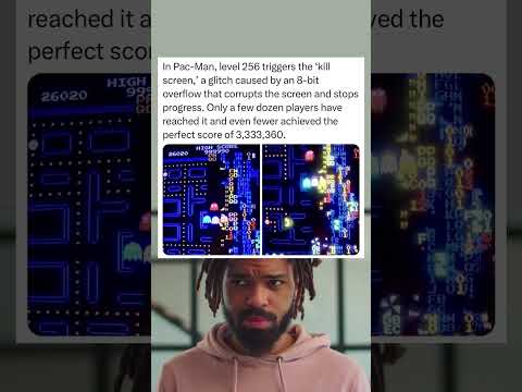 In Pac-Man, reaching level 256 triggers a glitch that ends the game