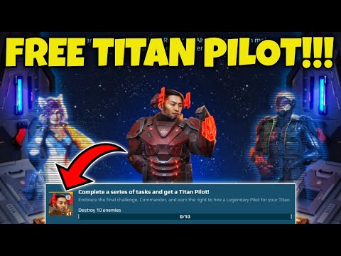 FREE TITAN PILOT IN WAR ROBOTS UPDATE 9.2!!!