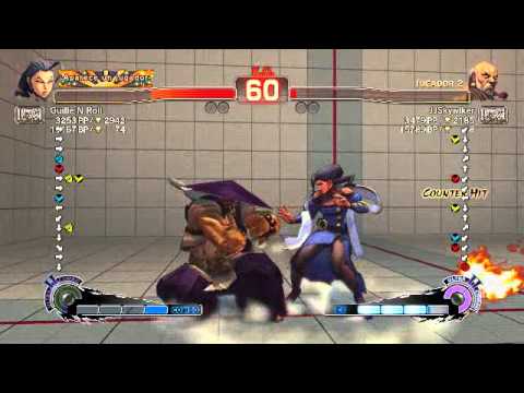 Guille N Roll's USF4 Matches: Vs Gouken (JJSkywlker)