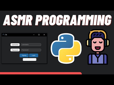 Asmr Programming Python Tkinter Login Form No Talking