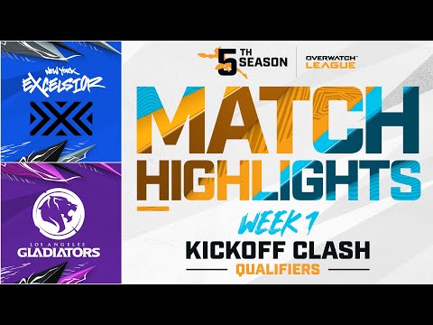 @NYXLOverwatch vs @LAGladiators | Opening Weekend Highlights  | Week 1 Day 1