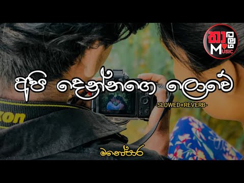අපි දෙන්නගෙ ලොවේ පැතු සිහිනේ | Api Dennage Lowe - Gayan Arosha Slowed  And Rewerb | THALETA MUSIC