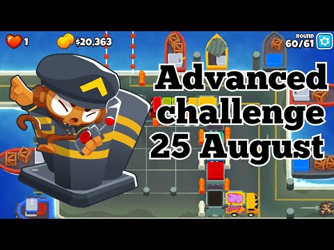 Bloons TD6 advanced daily challenge /25 August / 444 by Frost1ngX