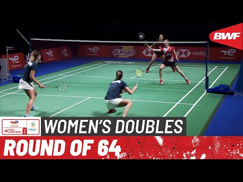 TotalEnergies BWF World Championships 2021 | Efler/Lohau (GER) vs Akchurina/Morozova (NBFR) | R64