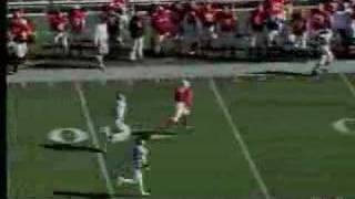 This became one of the signature plays of Eric Crouch’s 2001 Heisman-winning season. Perhaps a career at wide receiver would have done him better in the NFL than his failed quarterback career. 

