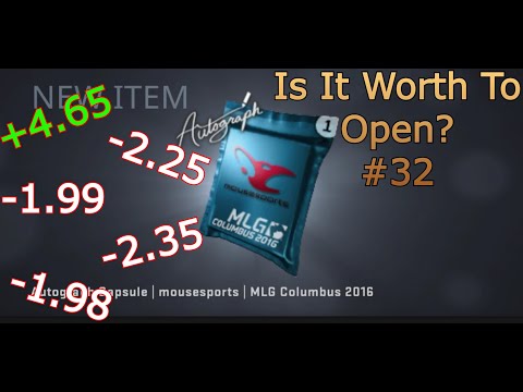 Opening Forgotten Capsule #32 (Autograph Capsule | mousesports | MLG Columbus 2016) (CS:GO)