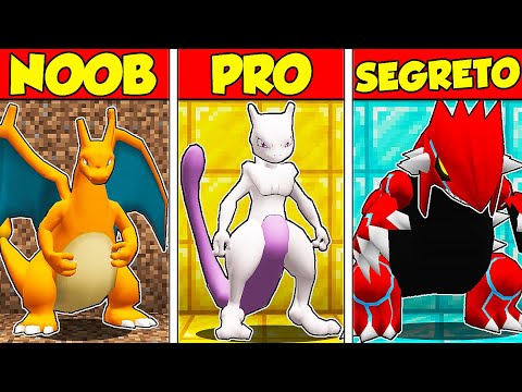 POKEMON NOOB vs PRO vs LEGENDARY with MY FRIENDS ON MINECRAFT!!