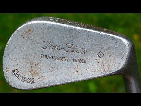 1950 Spalding Top Flite Irons - The Vintage Golfer