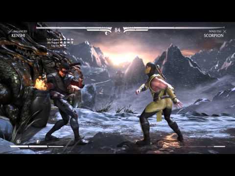 Mortal Kombat X Kenshi vs Scorpion Very Hard