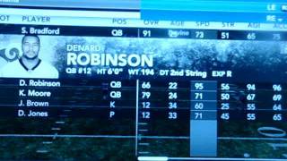 Madden 12 - Minimum Speed Threshold All-Madden
