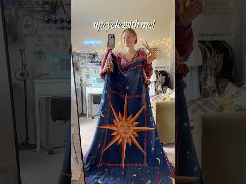 how i made the sun cut out hoodie! 🌞🌟✨ #upcycling #sewing #thriftflip