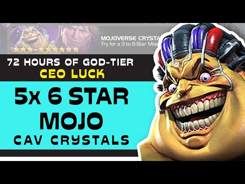 5x Mojo Cavalier Crystals - 72 Hours of CEO Luck! | Marvel Contest of Champions
