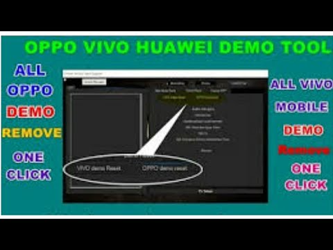 OPPO VIVO HUAWEI DEMO Mode Remove Tool (META Mode Reset) ONE CLICK
