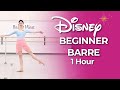 DISNEY Ballet Barre 1 Hour Beginner Class To Disney Songs