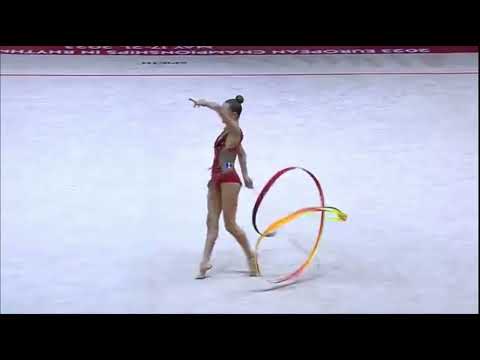 Maëlle Millet FRA Ribbon AA EUROPEAN CHAMPIONSHIPS 2023