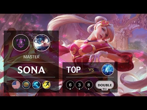 Sona Top vs Anivia - NA Master Patch 9.19