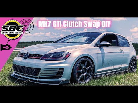 VW MK7 GTI Clutch Swap - SouthBend Stage 3 Daily - The Ultimate DIY