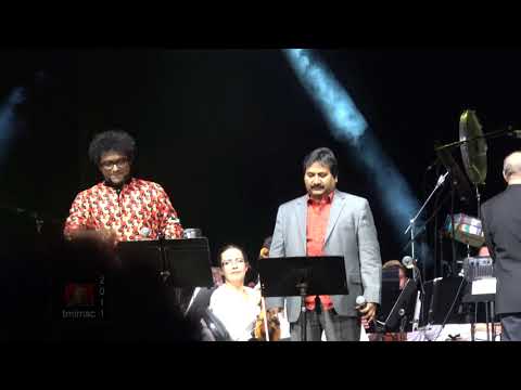 Ilaiyaraja Live In Concert, Toronto 2018 - Kaattukuyilu By Mano and Haricharan [4K]