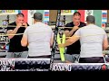 ANDY RUIZ BEGINS TRAINING WITH EDDY REYNOSO! DRILLS HEAD MOVEMENT & JOINS CAMP WITH RYAN GARCIA
