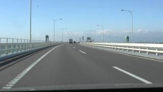 preview picture of video 'Everio GZ-HM550 In-car/In-vehicle video Aqua Bridge 1'