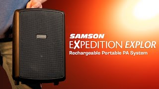 Video thumbnail for Expedition Explor Rechargeable Portable PA System | Samson by Samson