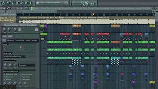 Andan Por Ahi Remake Instrumental|Cosculluela,Ozuna,Bad Bunny,Nicky Jam,,Arcangel,Zion Fl studio 11