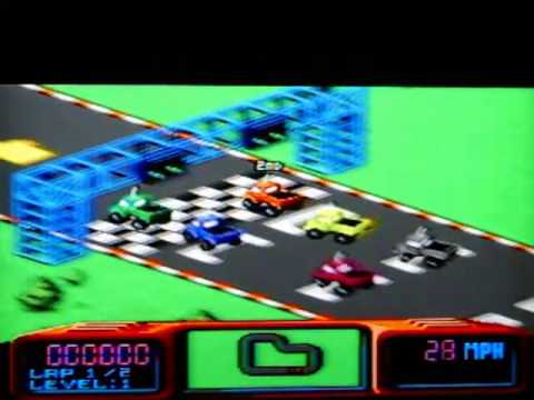 Championship Pro-Am - Level 1 - Sega Genesis