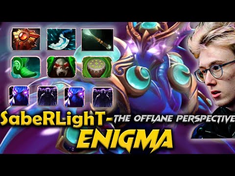 SabeRLighT Enigma The Offlaner - Dota 2 Pro Gameplay New Patch 7.36C #saberlight #enigma