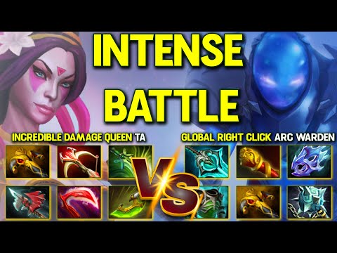 INTENSE CARRY BATTLE | INCREDIBLE DAMAGE QUEEN TEMPLAR ASSASSIN VS. GLOBAL RIGHT CLICK ARC WARDEN