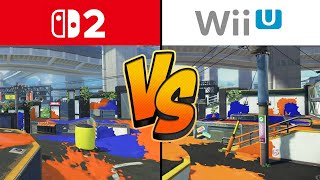How Urchin Underpass Has Changed in Splatoon 3 -  Graphics Comparison Switch 2 vs Wii U