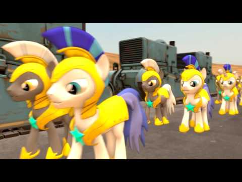 [SFM Pony] The March of the Equestrian Royal Guard