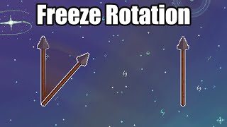Freeze Rigidbody Rotation in Unity