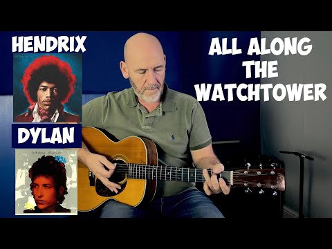 How to play All along the watchtower - Hendrix/Dylan - Guitar Lesson