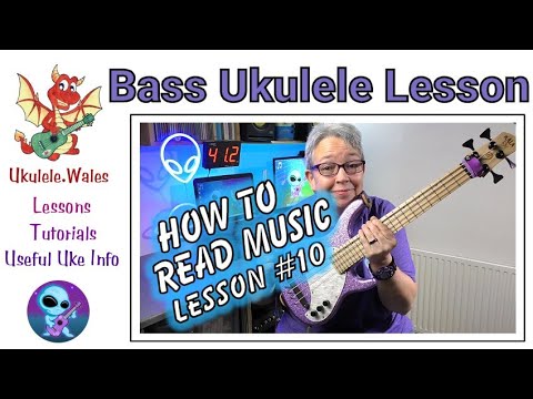Reading Music On Bass Ukulele - Lesson 10