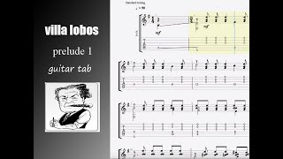Villa-Lobos - Prelude No. 1 | Classical Guitar Tutorial + Free TAB