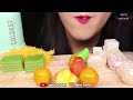 Bites Only Jane ASMR Jelly Foods Turkish Delight Mung Bean Cake Layer Cake