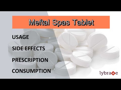 Mefenamic acid and dicyclomine hydrochloride tablets (meftal...