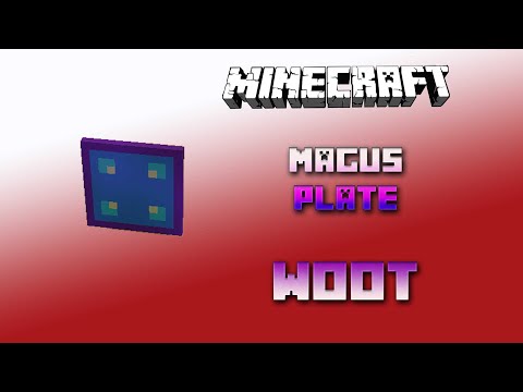 Magus Plate 💠 Minecraft Woot Tutorial 💠 English 💠 #Minecraft