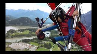 preview picture of video 'Proposing while hang gliding, out at Hope, BC'