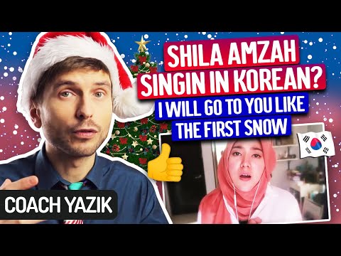 YAZIK reacts to I WILL GO TO YOU LIKE THE FIRST SNOW - Shila Amzah