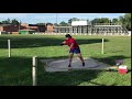 practice discus throw