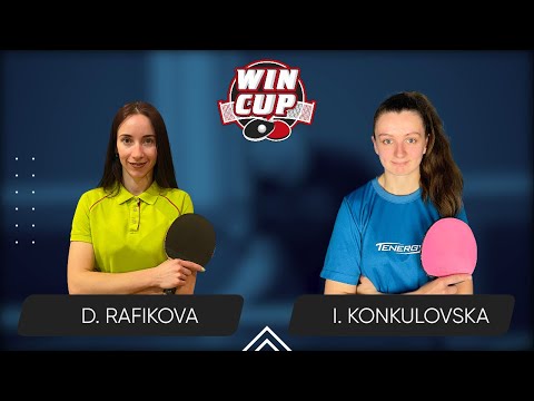 17:00 Diana Rafikova - Iryna Konkulovska West 3 WIN CUP 07.11.2023 | TABLE TENNIS WINCUP