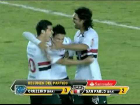 Cruzeiro 0 X 2 São Paulo - Libertadores 2010 - 12/05/10