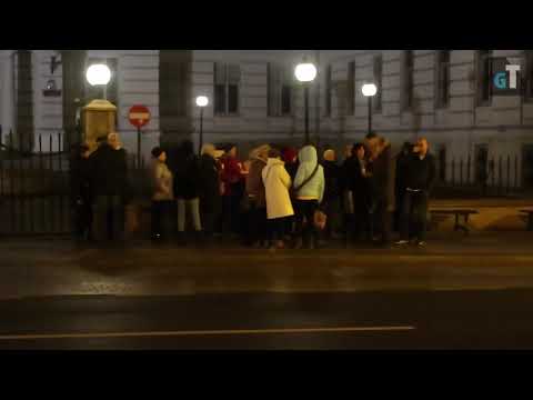 Wiec wolne sądy. Piotrków Trybunalski, 19/12/2019